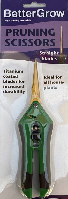 Better Grow Pruning Scissors, Straight titanium coated blades